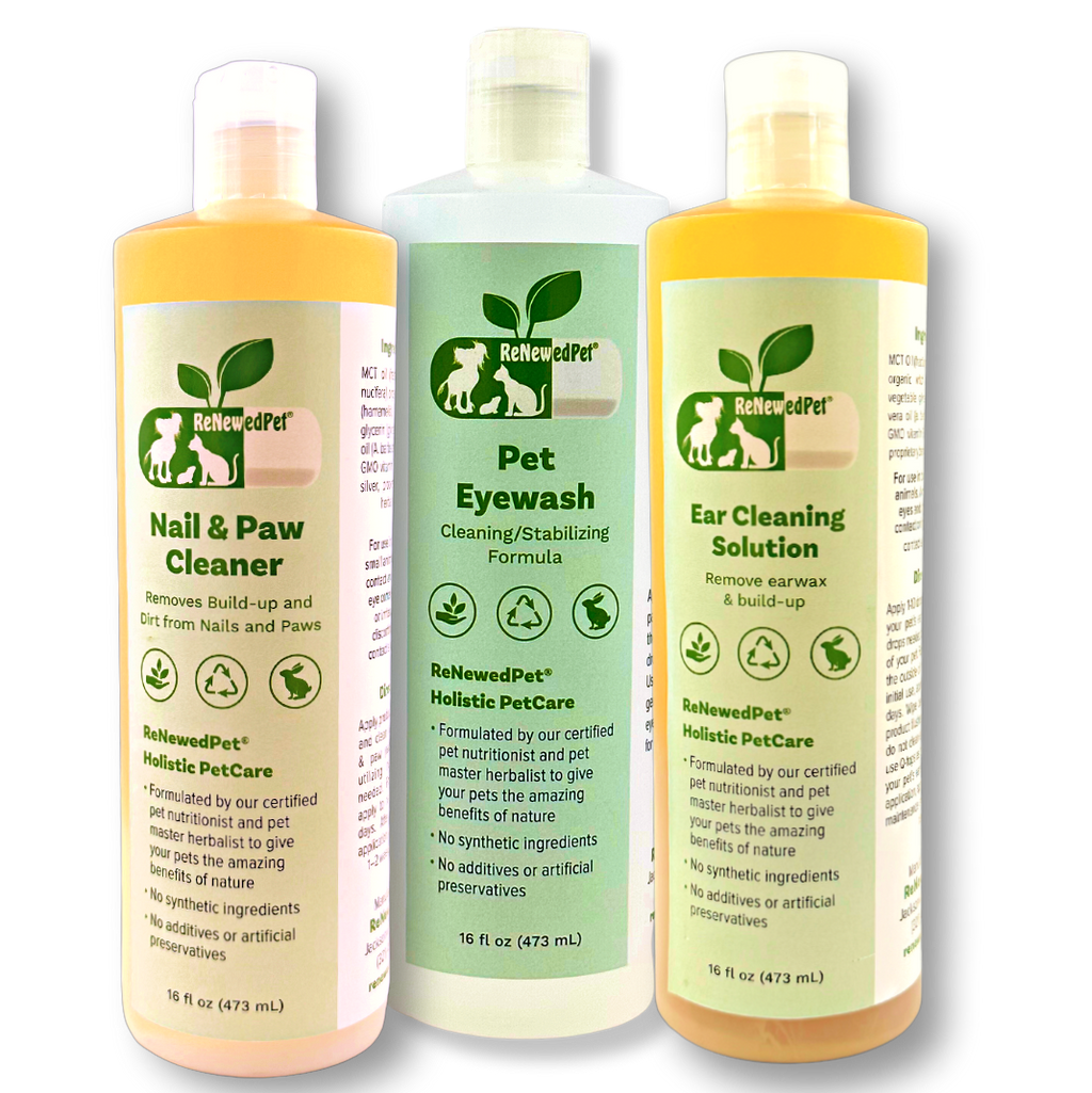 4-ALL PETS EAR, NAIL & EYEWASH KIT